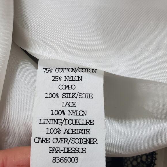 Cynthia Steffe Silk Lace Tank Top Size 2 EUC - Picture 8 of 10